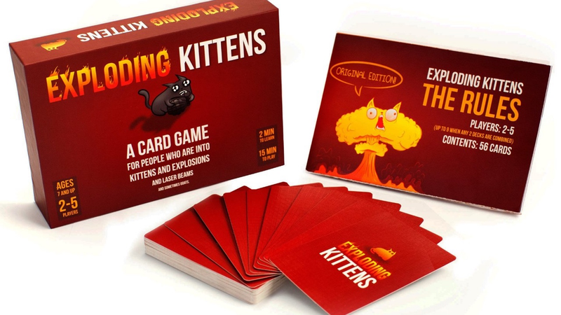 Exploding Kittens, $16 | NSFW Edition, $16